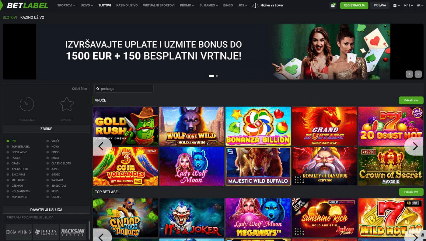 Betlabel online casino bonus
