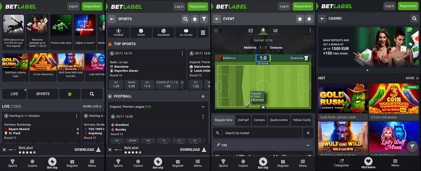 Betlabel kladjenje putem mobitela